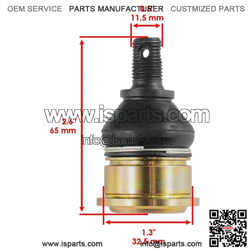 Yamaha Grizzly 700 YFM7 YFM700 2007-2012 4 Upper and Lower Ball Joints - Image 2