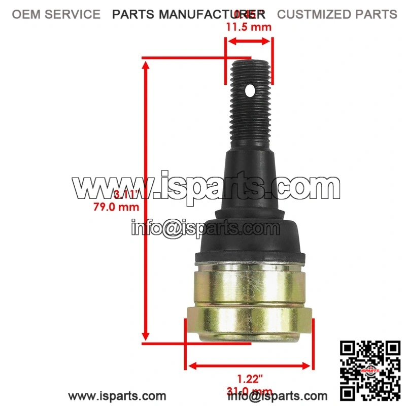 Polaris 7061230 7061221 7082538 7061244 Front Lower or Upper Ball Joint - Image 2