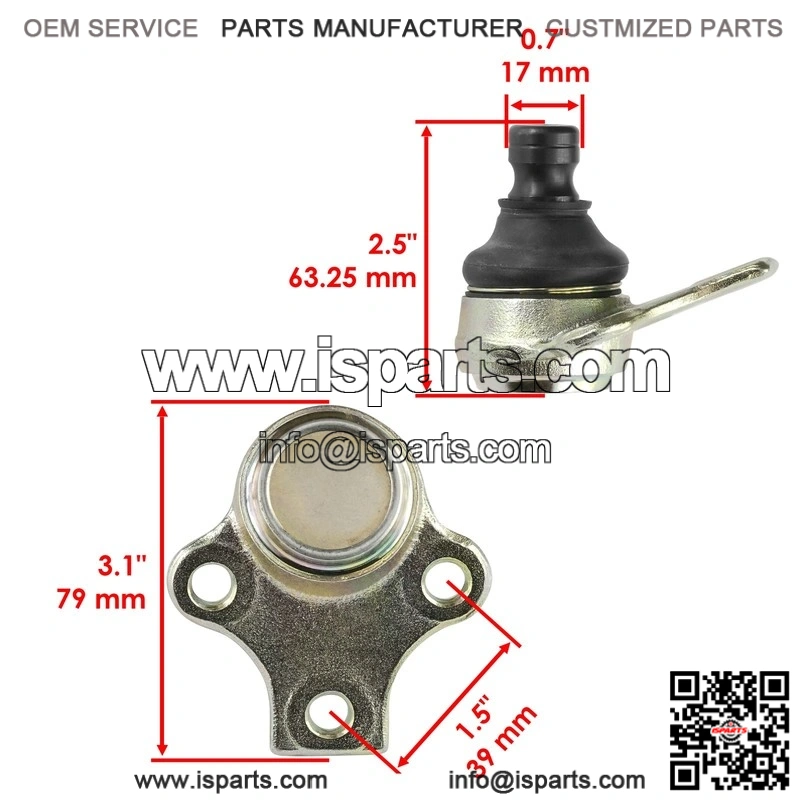 Can-Am Bombardier Outlander 400 XT HO 4X4 2003-2005 2 Lower Ball Joints - Image 2