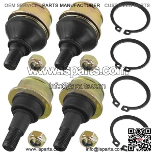 John Deere XUV560E XUV590E XUV590M 4 Front A-Arm Lower Upper Ball Joint