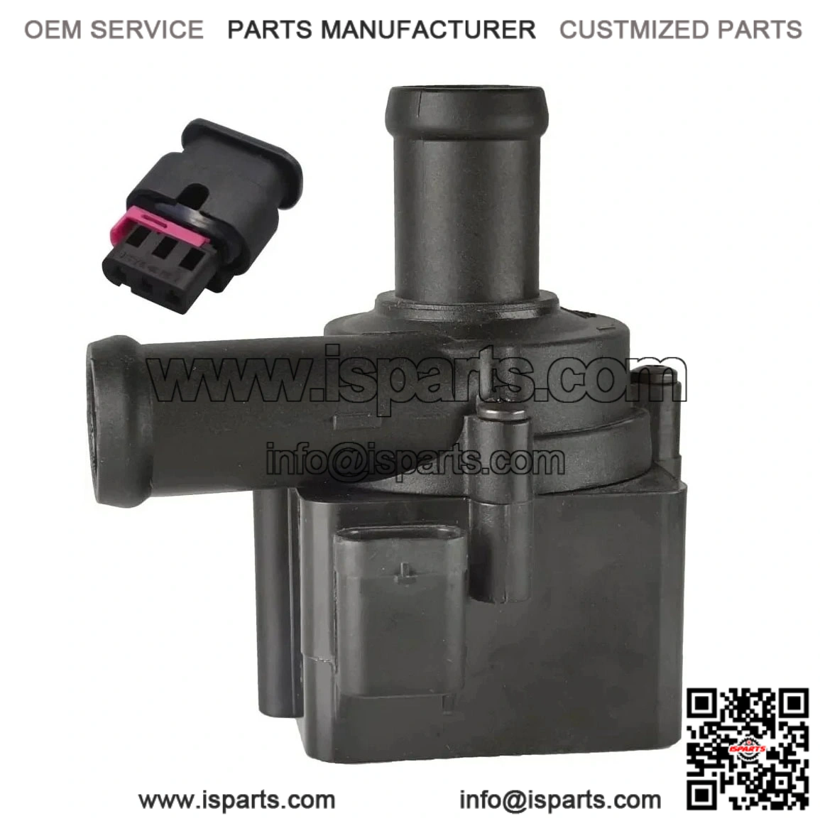 Auxiliary Electric Coolant Water Pump with Plug For VW Amarok, Audi A4, Q5 #06D121601#