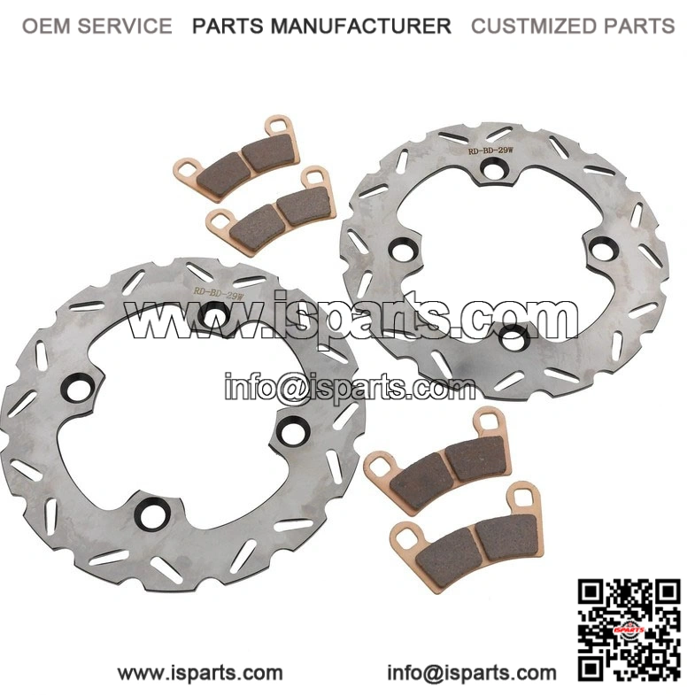 Riptide Rear Brake Rotors and Pads Kit for 2015-2017 Polaris RZR 900 Razor | Rear Brake Assembly