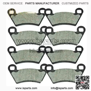 Front & Rear Brake Pads for 2011-2014 Polaris Ranger 500 Midsize 4x4 | 2012 & 2013 Models