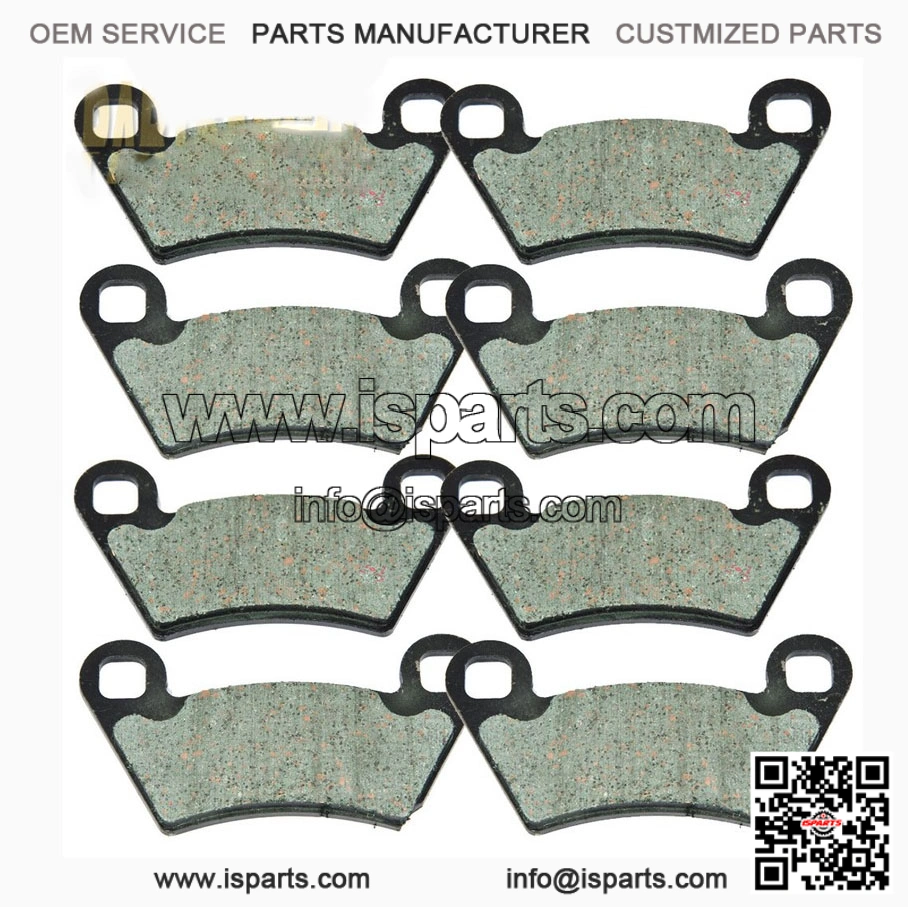 Front & Rear Brake Pads for 2011-2014 Polaris Ranger 500 Midsize 4x4 | 2012 & 2013 Models