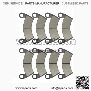 Front & Rear Brake Pads for Polaris Ranger Crew 700 EFI 4x4 (2008-2009) | Replaces OEM Part #2205949