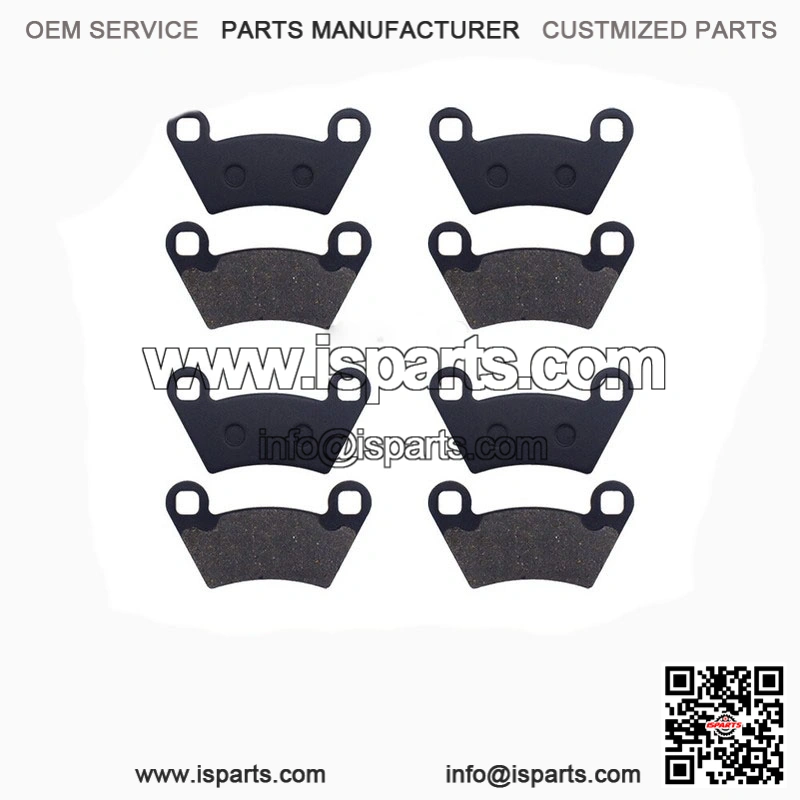 Front & Rear Brake Pads for POLARIS SIDE X SIDE 700 Ranger 4x4 EFI/LE (2007) | OEM Quality