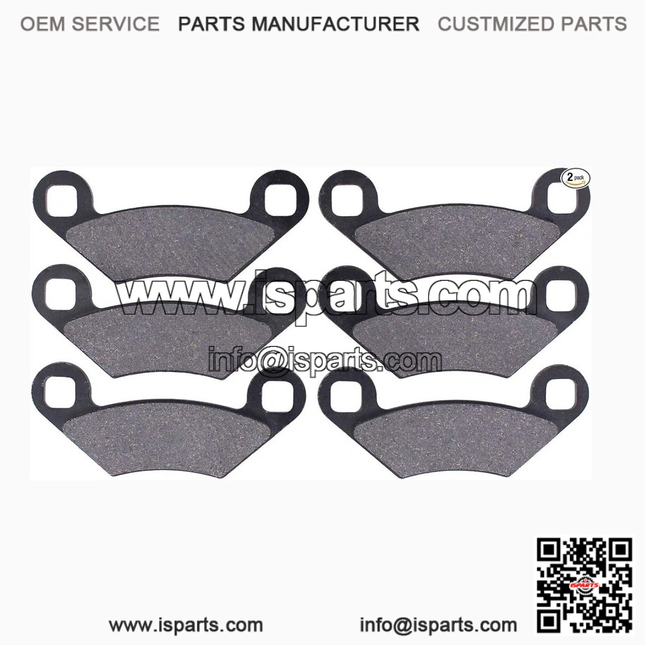 Front and Rear Brake Pads for Polaris Sportsman 400, 450, 500, 550, 570, 800, 850 & Scrambler | Multi-Model Fit
