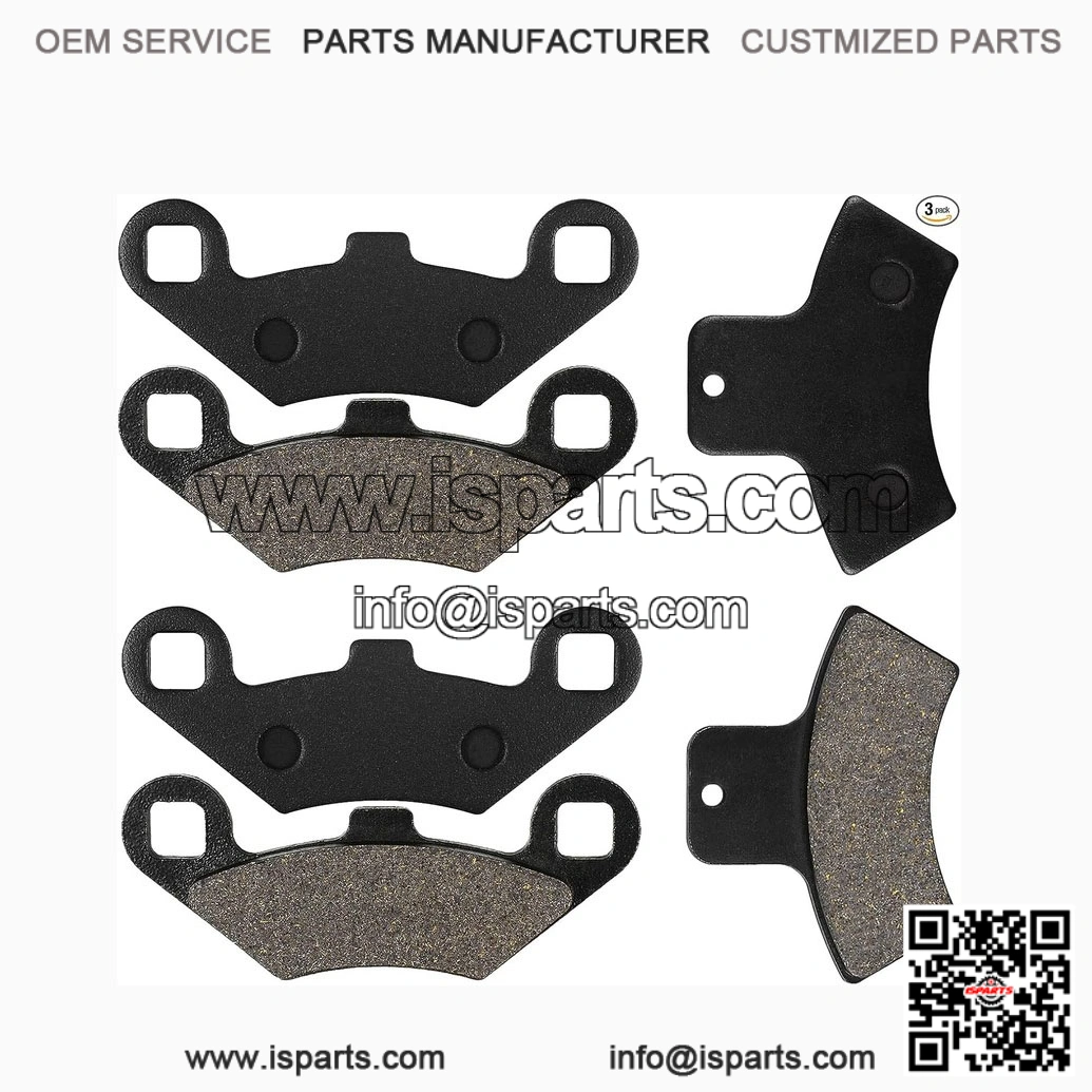Front & Rear Brake Pads for Sportsman 335 500 400 Scrambler Magnum 500 325