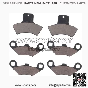 Front & Rear Brake Pads for Sportsman 500 4X4 HO Scrambler 400 Trail Blazer 250