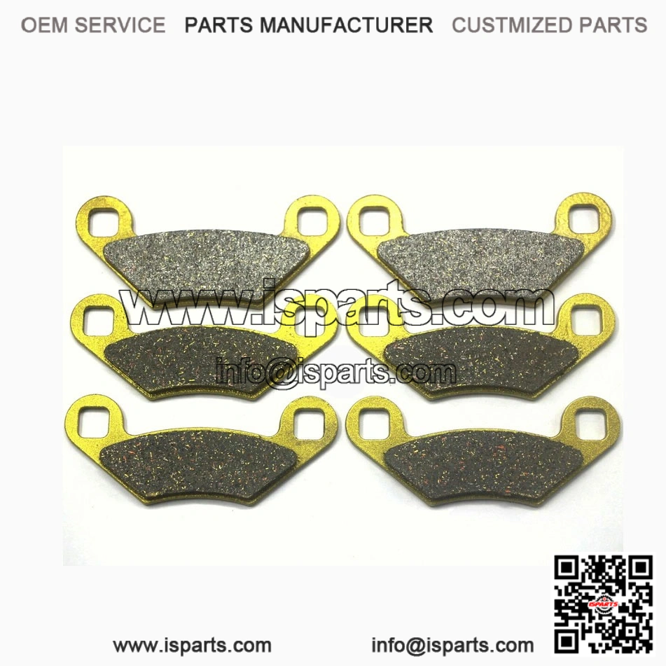 MC Front Rear Brake Pads for Polaris Sportsman 570 Touring Tractor EFI X2 EPS