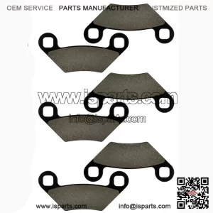 Front Rear Brake Pads for Polaris Sportsman 550 EFI Eps Touring 2010-2014