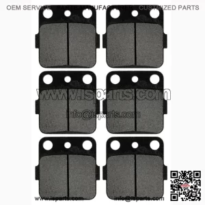 Front & Rear Brake Pads for Honda TRX300EX Fourtrax 300Ex 1993-2008