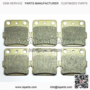 Front Rear Brake Pads For  ATV YFM 660 Raptor RN/RP/RPB/RR/RS/RT 2001-2005