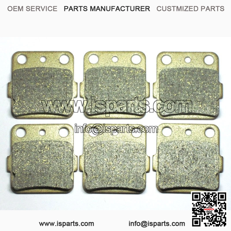 Front Rear Brake Pads For ATV YFM 660 Raptor RN/RP/RPB/RR/RS/RT 2001-2005
