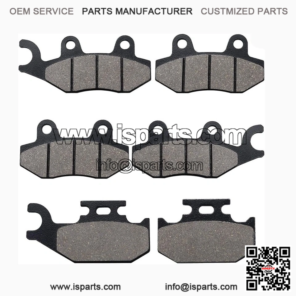 Brake Pads Front & Rear for 660 4x4 2004-2007 450 4x4 2006-2009 700 700R 20
