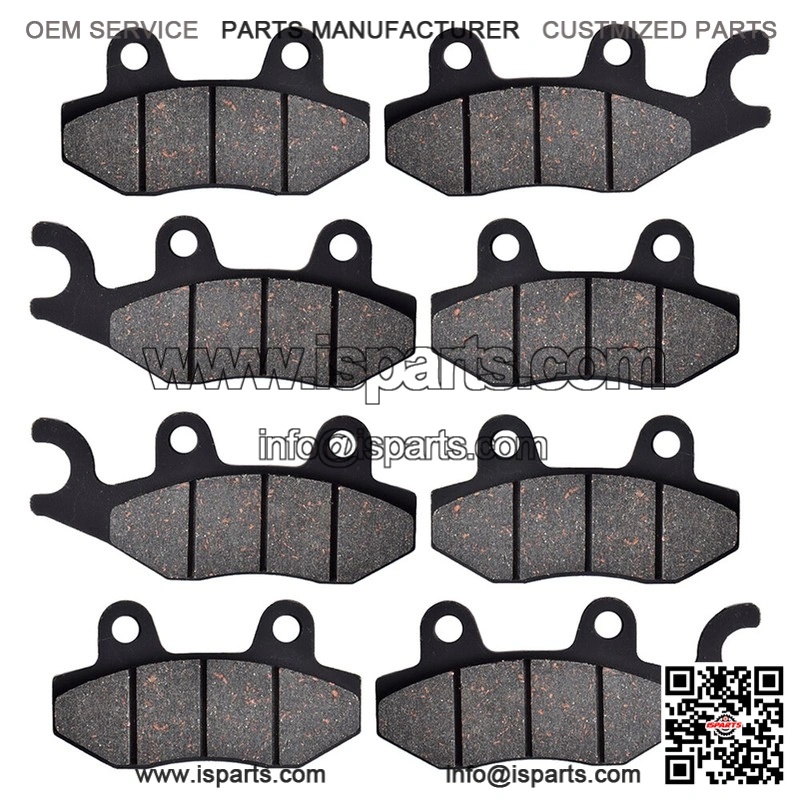 For YXR 700 Rhino FI Auto 4x4 Ducks Unlimited Version 2009 Brake Pads