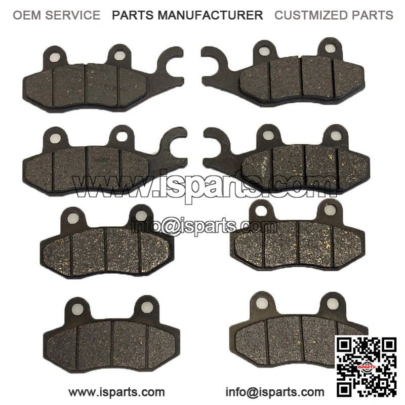 Brake Pads for Rhino 700 YXR700 Fi 4X4 2008-2013 Front Rear Brakes