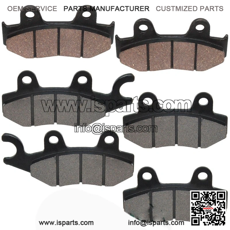 Front Rear Brake Pads for YFZ450 2012 2013 / YFZ450R 2009-2017