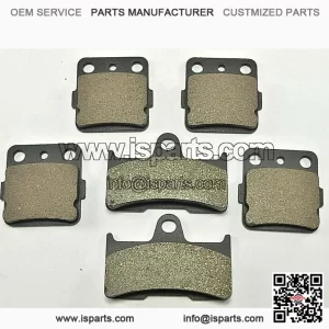 Front & Rear Brake Pads For Grizzly 660 YFM660F (2002-2008)