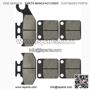 Brake Pads for Grizzly 450 YFM450 4X4 Irs 2007-2008 Front Rear Brakes