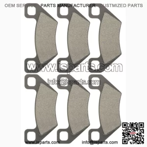 Front Rear Brake Pads for Arctic Cat Mud Pro 650 4X4 H1 2010 / 4X4 2010 2011