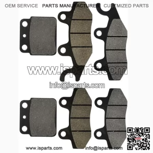 Front & Rear Brake Pads for Suzuki LTR450 LT-R450 Quadracer 450 2006-2014