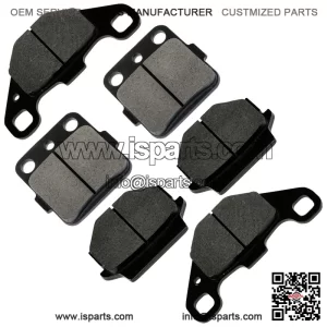 Front Rear Brake Pads for Suzuki LT250R Quadracer 250 1985 1986
