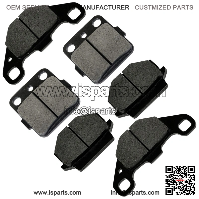 Front Rear Brake Pads for Suzuki LT250R Quadracer 250 1985 1986
