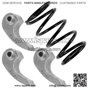 29-70 Primary Drive Clutch Weight with Spring - Set of 3 Fits Polaris RZR XP 1000 2017-2020