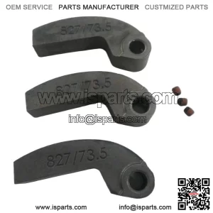 73.5 Gram Clutch Cam Arms Weights (3) - New for Arctic Cat Snowmobile, Part 0746-827