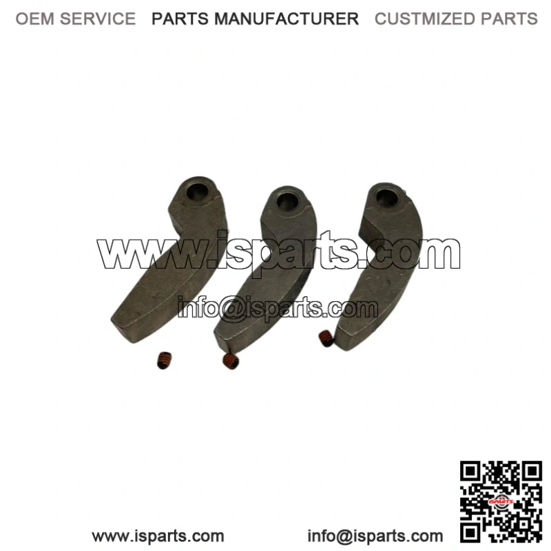 80 gram Clutch Weights with Set Screws - Set of 3 OEM for Arctic Cat Snowmobile (0746-673)
