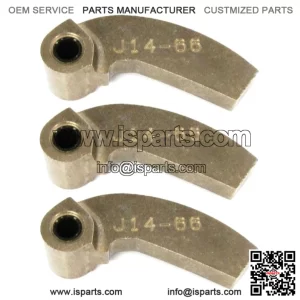 66g Clutch Weights (QTY 3) - New OEM for 2016-2021 Arctic Cat ZR 6000 (0646-869 J14-66)