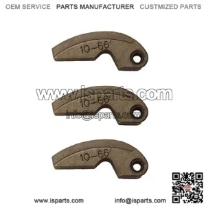 10-66 Gram Primary Drive Clutch Weights/Ramps - New OEM Set of 3 for Polaris