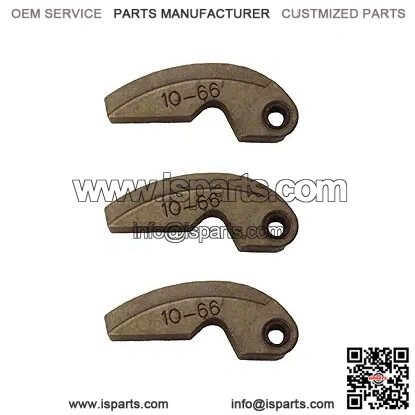 10-66 Gram Primary Drive Clutch Weights/Ramps - New OEM Set of 3 for Polaris