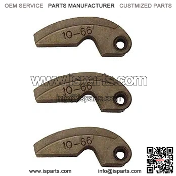 10-66 Gram Primary Drive Clutch Weights/Ramps - New OEM Set of 3 for Polaris - Image 3