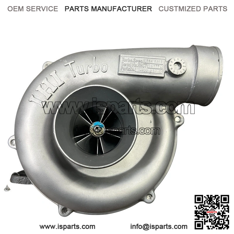 RHC7 Turbocharger for Isuzu 6BD1T Engine - Replaces 1144002100