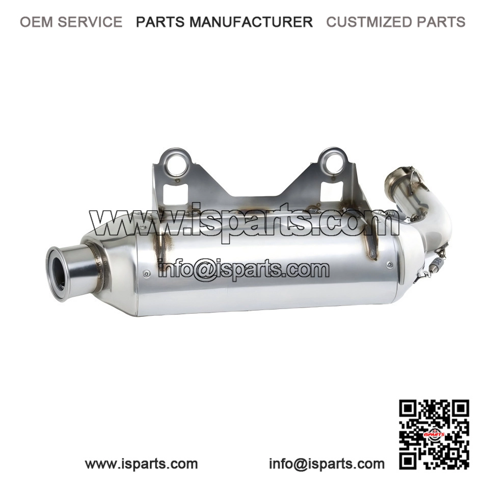 RS-8 SXS UTV Stainless Signature Slip On Muffler for Yamaha Rhino 660 (2005-2007)