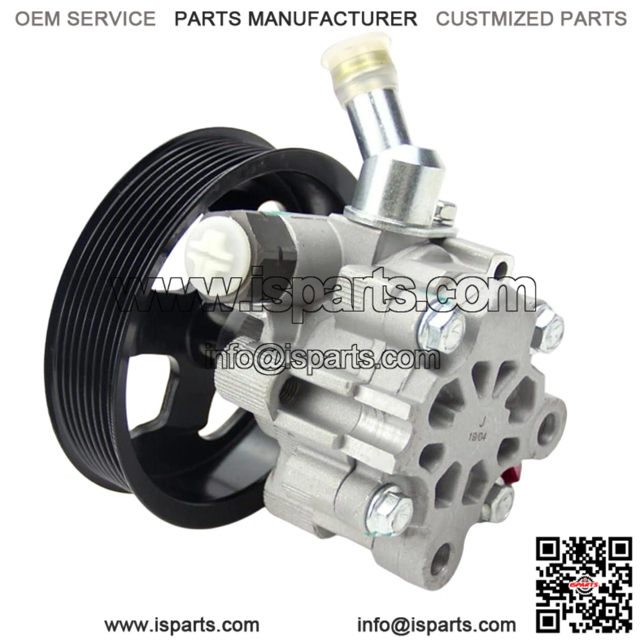 4431060490 44310-60490 Power Steering Pump Compatible with Lexus LX570 5.7L V8 2008-2015 and Toyota Land Cruiser 5.7L V8 2008-2015 (3UR 3URFE)