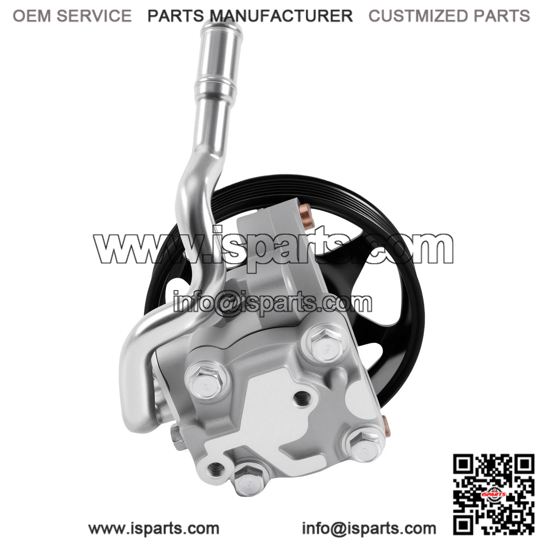 6L8Z3A696BA Power Steering Pump w/ Pulley for 3.0L V6 Ford Escape 2004-2007
