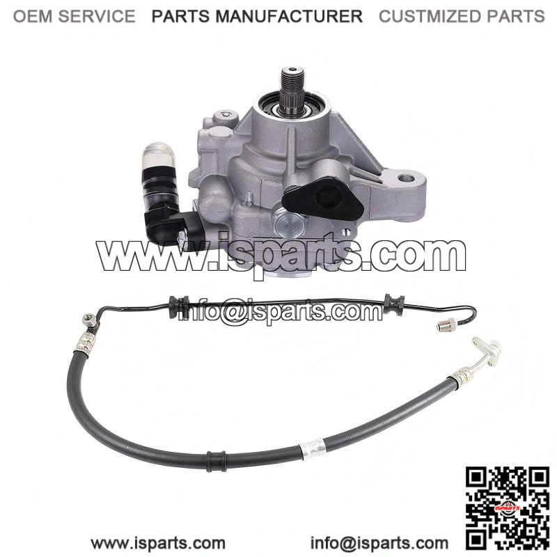 Power Steering Pump with Pressure Hose for 2007-2011 Honda CR-V DOHC