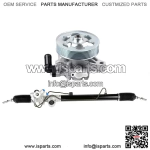 Power Steering Rack and Pump Kit for 2008-2012 Honda Accord LX EX 2.4L DOHC