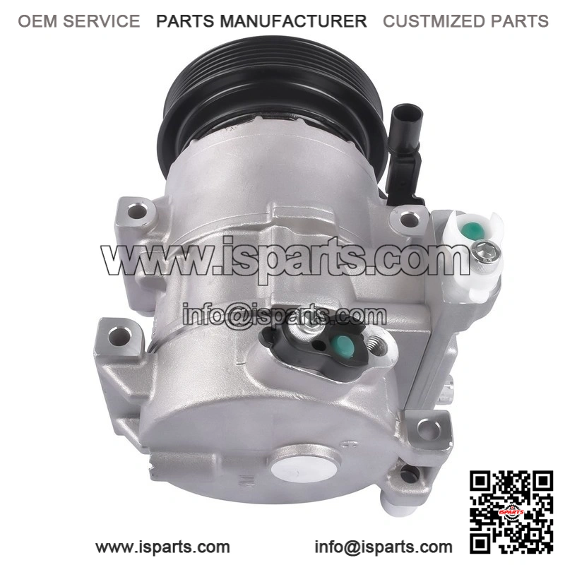 A/C Compressor with Clutch for 2012-2017 Hyundai Accent & Veloster L4 1.6L (DV13 Style)