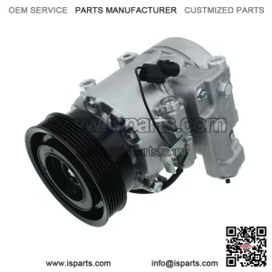 New AC Compressor with 6-Groove Pulley for 2007-2012 Kia Rondo 2.4L L4