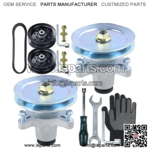 Durable 121-0751 Spindle & 125-5574 Pulley Set - Mower Replacement Kit