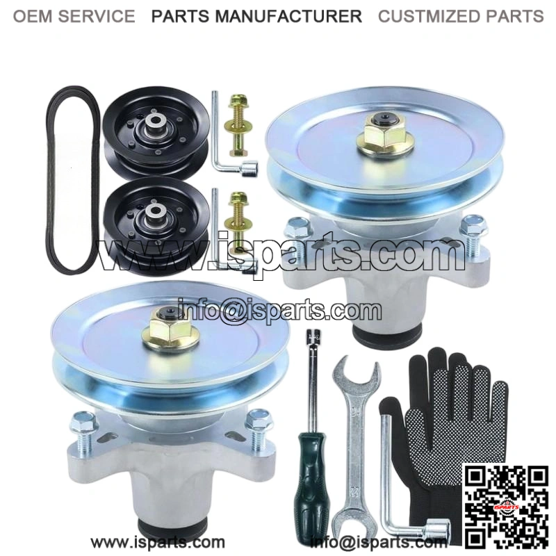 Durable 121-0751 Spindle & 125-5574 Pulley Set - Mower Replacement Kit
