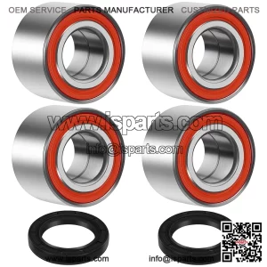 Can-Am Defender Maverick Wheel Bearings Kit - Complete 4 Pcs Set for Front & Rear Axles