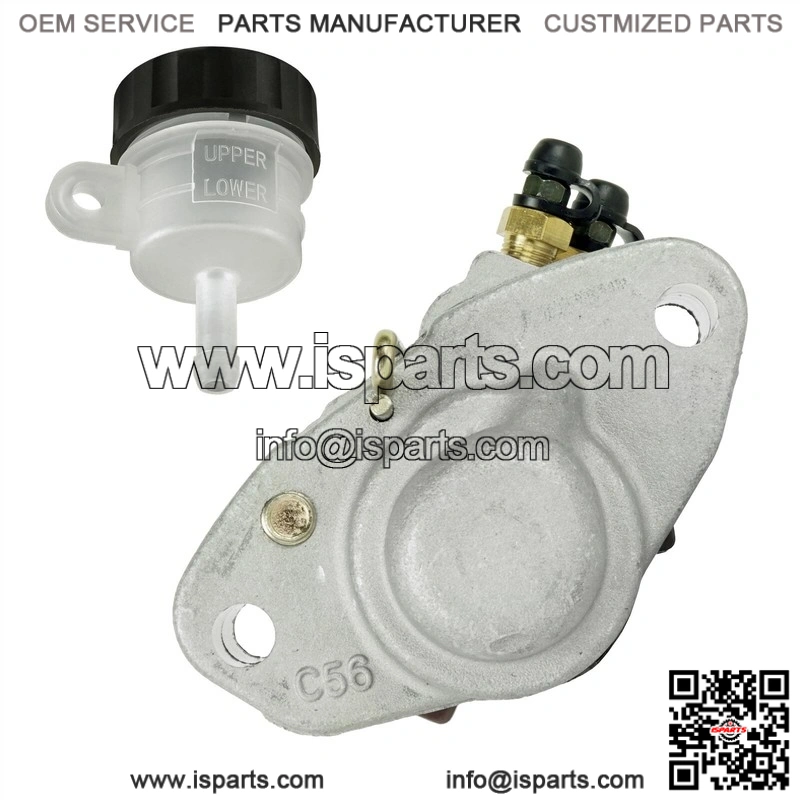 Rear Brake Caliper Pads Fluid Reservoir for Polaris Predator 500 LE 2003-2007 - Image 2