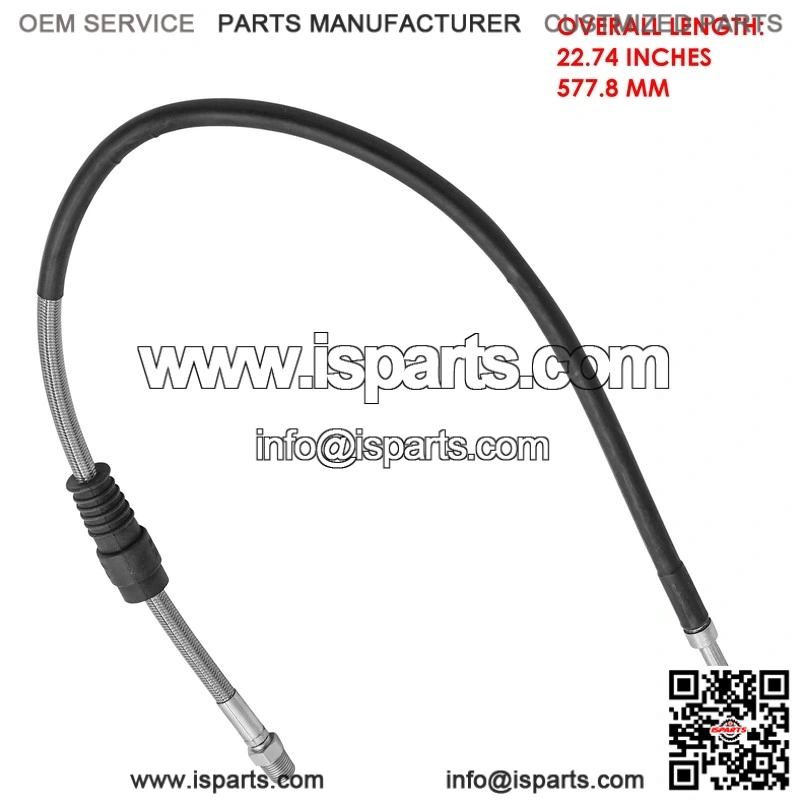 Brake Master Cylinder Hose Line for Polaris Trail Boss 250 1988-1999 and 350L 1990-1993 - Image 2