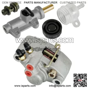Rear Brake Caliper with Master Cylinder and Reservoir for Polaris Trail Blazer 250 2001-2003