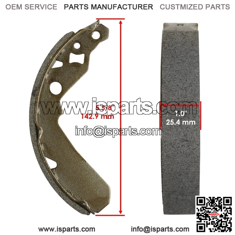 Front Brake Cylinder Left or Right with Brake Shoe for Kawasaki Mule 610 KAF400 2005-2009 - Image 3